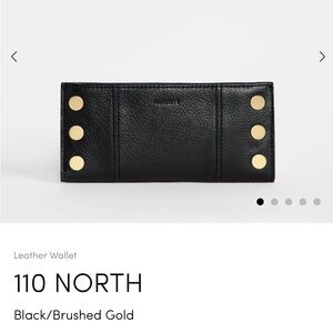 Hammit 110 North Wallet
Black Leather - Beautiful Condition